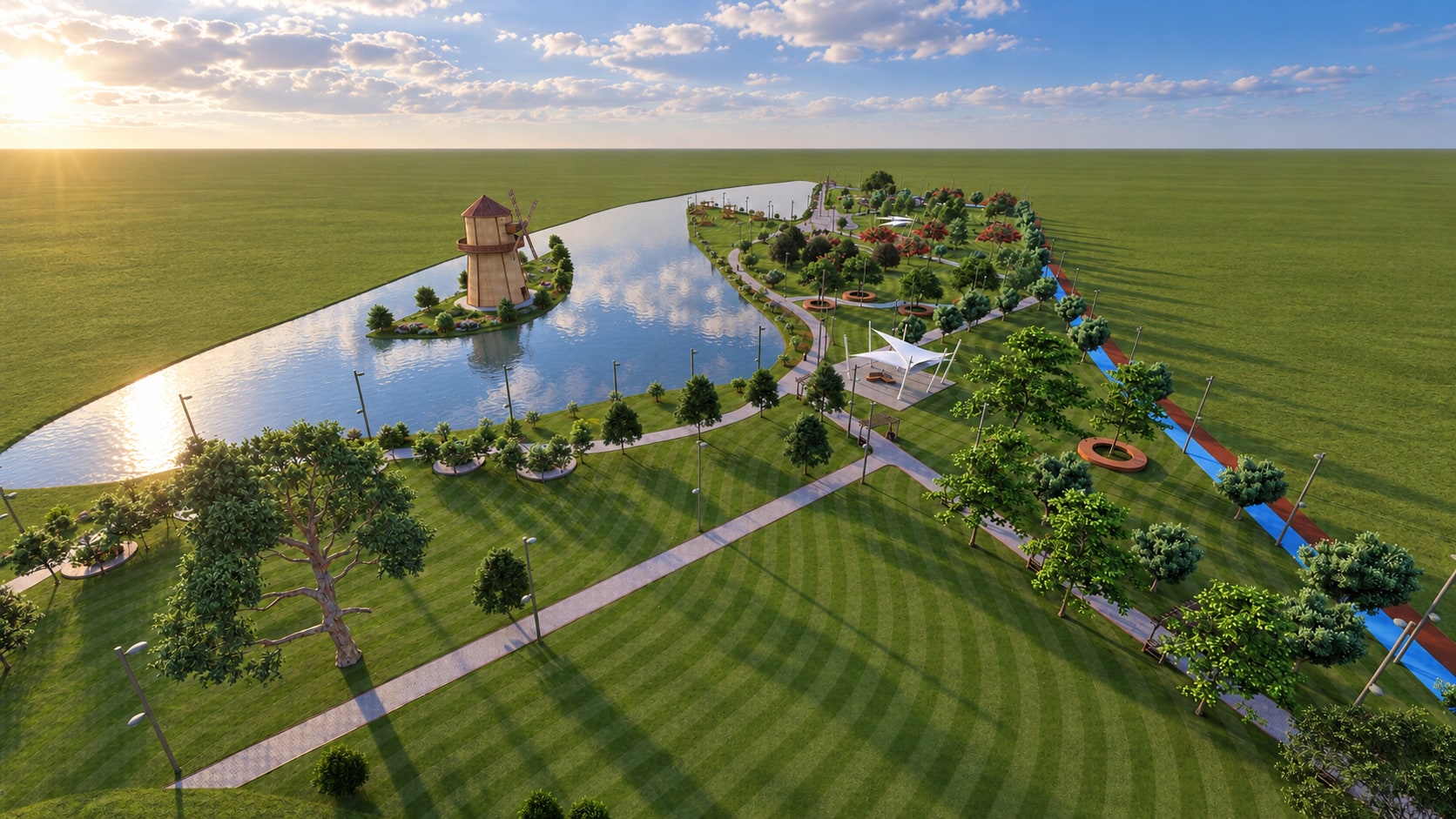 Elbistan Söğütlü Çayı: Park kurgusu